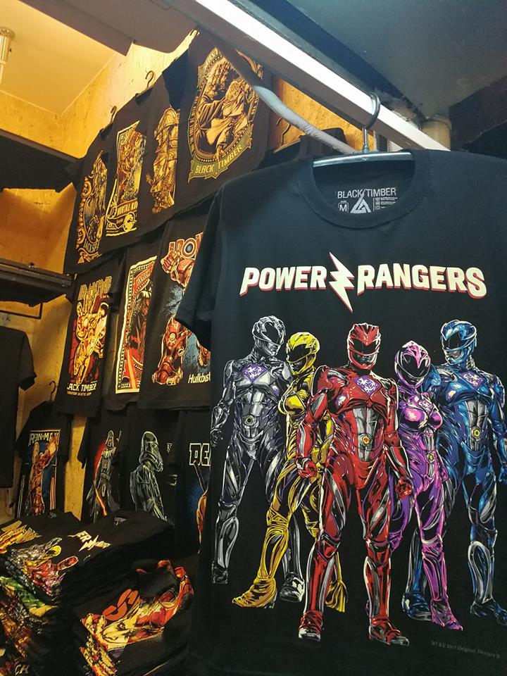 black power ranger t shirt